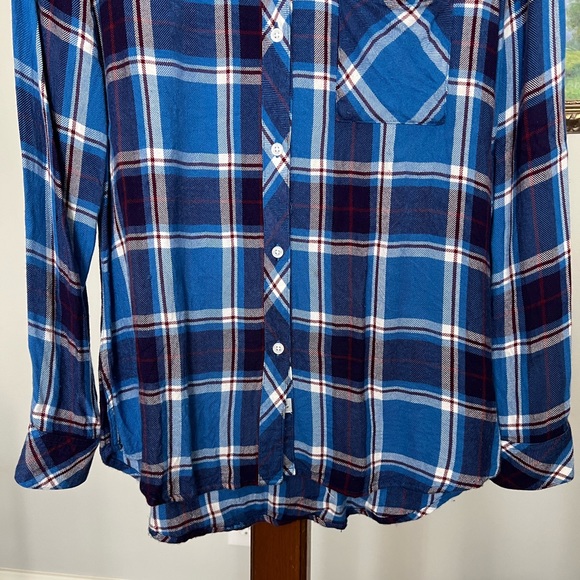 Rails Hunter Long Sleeve Button Down Top - Picture 8 of 16